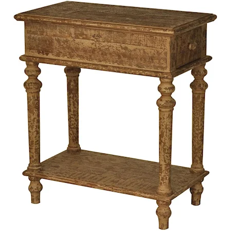 Cheyenne 1-Drawer Chairside Table